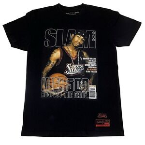 Mitchell & Ness Allen Iverson Philadelphia 76ers Slam Magazine Cover Tee Adult S
